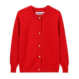 Sp - Cardigan Sweater for girls - Red