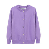 Sp - Cardigan Sweater for girls - Purple