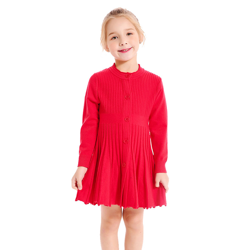  SMILING PINKER Girls Dresses Houndstooth Knitted Sweater Flare Winter  Dress Mock Neck (Black, 5-6X): Clothing, Shoes & Jewelry