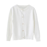 Sp - Cardigan Sweater for girls - White